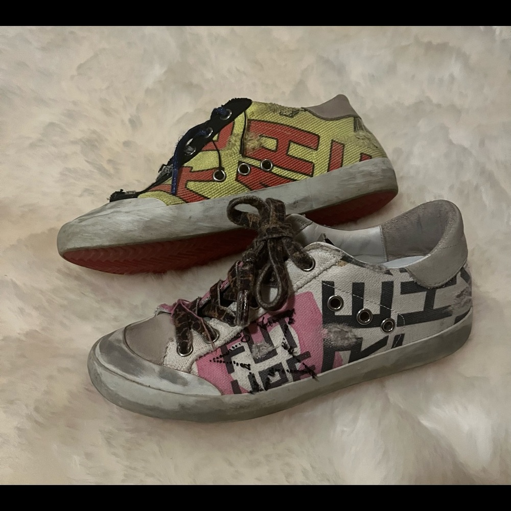 *SOLD OUT* Golden Goose Super-Star low-top sneakers - Picture 3 of 6